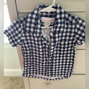 Well dressed wolf boy shirt 24m